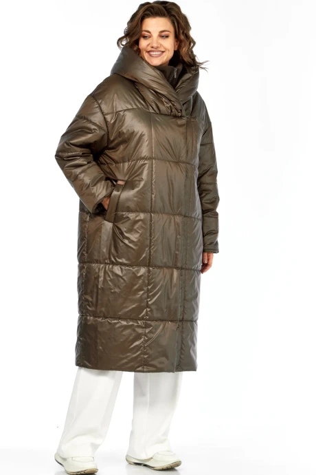 Пальто Diamant 2132 шоколад #1