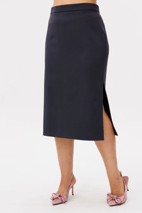 Юбка Anelli 1648 грифельный силуэт #1