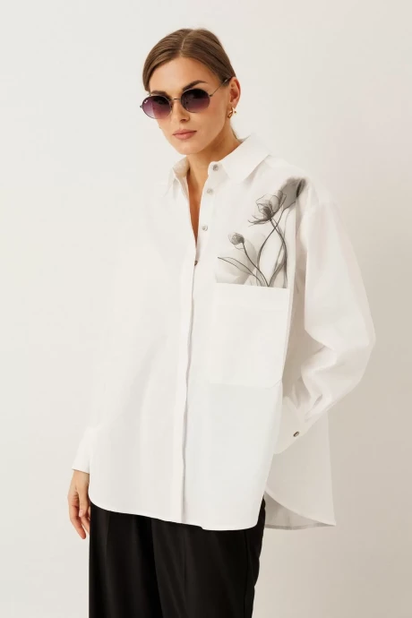 Блузка KOKOdea 20002 молочный #1