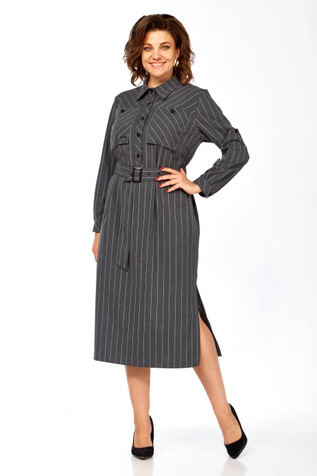 Платье Rishelie 1005 серый #1