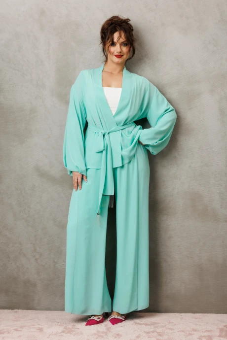 Брючный костюм Anastasia 1063.1 мята двойка #1