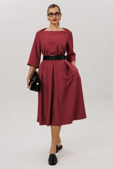 Платье Anastasia 1108.4 брусника #1