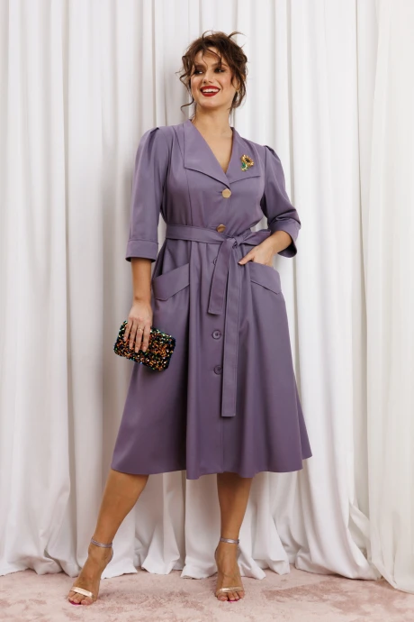Платье Anastasia 1318 фиалковый #1