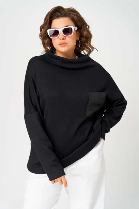 Джемпер (кофта) Bliss 0857 Черный #1