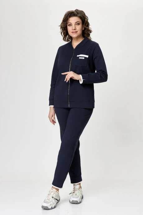 Спортивный костюм *Распродажа Bonna Image 889-1 без печати двойка синий #1