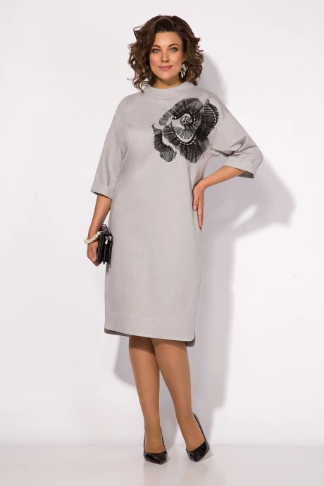 Платье *Распродажа Лилиана 1464 жемчужный #1