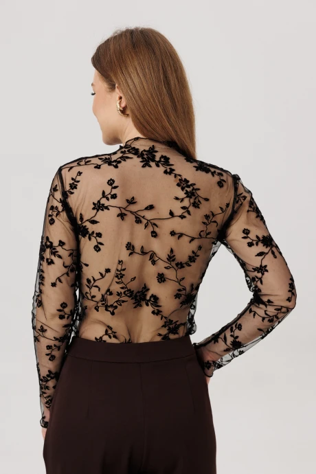 Джемпер (кофта) AmberaStyle 1136 черный #1