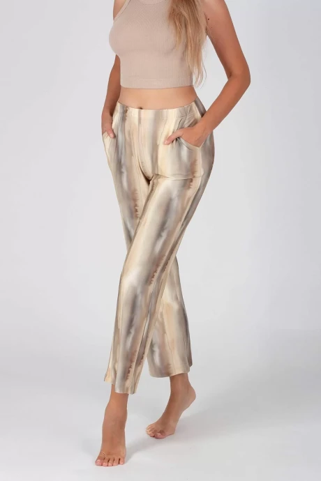 Брюки Belarusachka С6015337 полоска / дюна #1