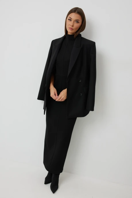 Костюм с платьем V&N Fashion 1088 черный #1