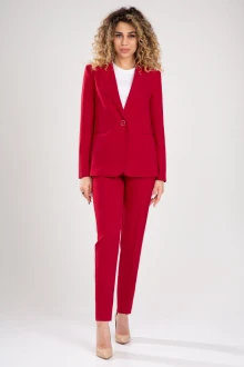 Брючный костюм IVARI 10403/1 красный двойка