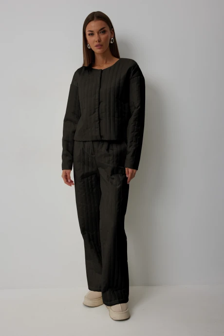 Брючный костюм V&N Fashion 1060 чёрный двойка #1