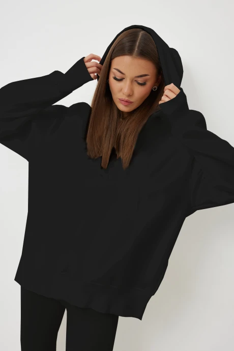 Джемпер (кофта) V&N Fashion 1031 чёрный #1