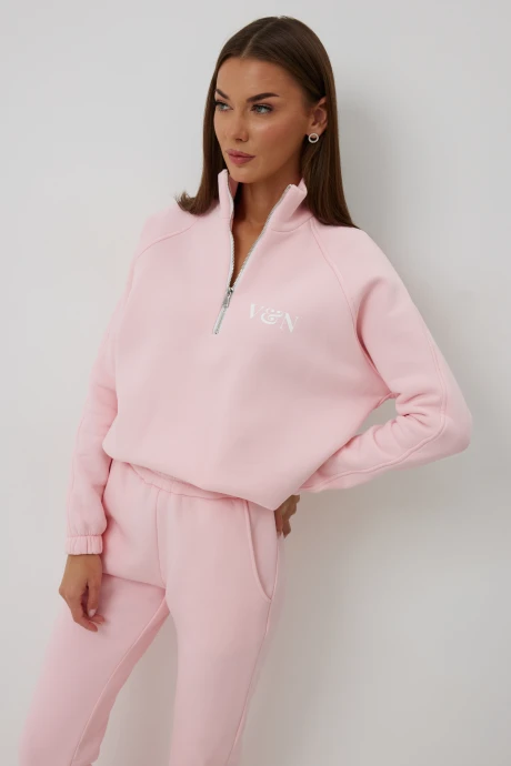 Джемпер (кофта) V&N Fashion 1044 розовый #1