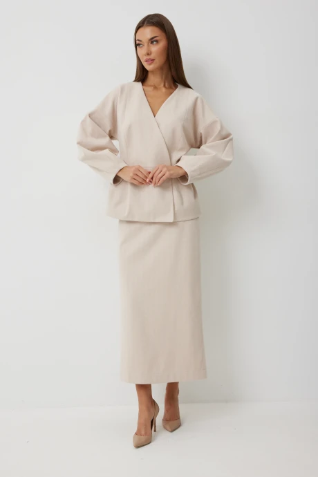 Юбка V&N Fashion 1049 бежевый #1