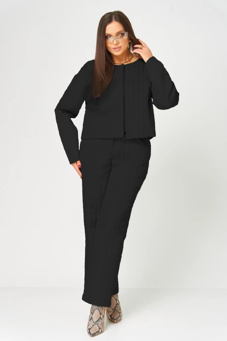 Брючный костюм V&N Fashion 1060 чёрный двойка #1