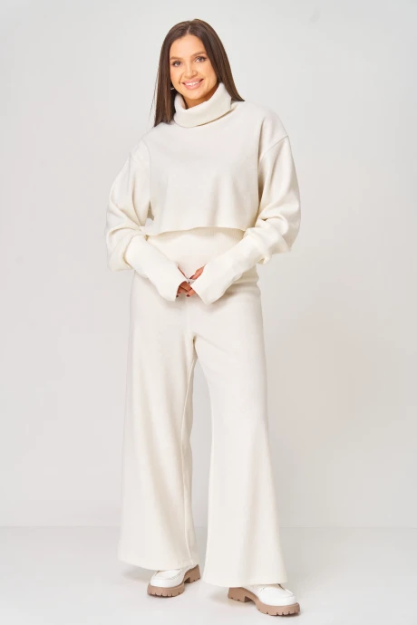 Брюки V&N Fashion 1071 молочный #1