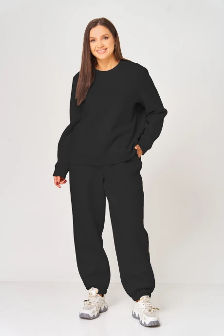 Брючный костюм V&N Fashion 1068 черный двойка #1