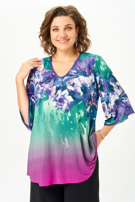 Блузка Svetlana-Style 5034 цветы #1