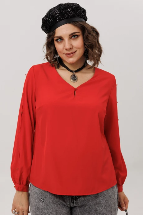 Блузка Anelli 1802 тот_самый_красный #1