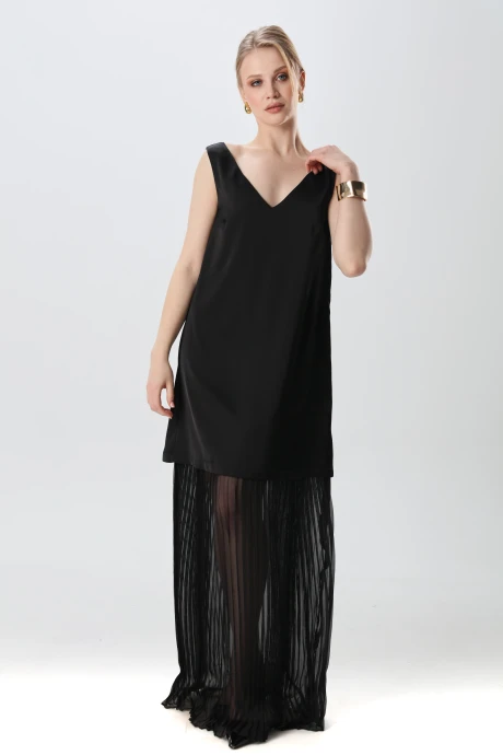 Платье NikVa н1017-1 чёрный #1