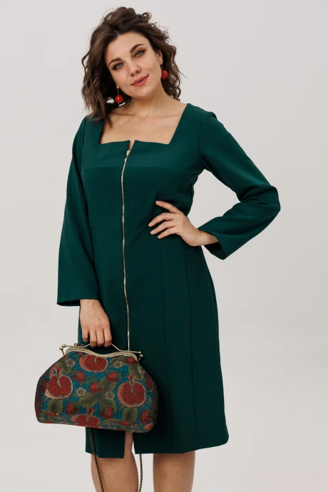 Платье Anelli 1799 изумрудная энигма #1