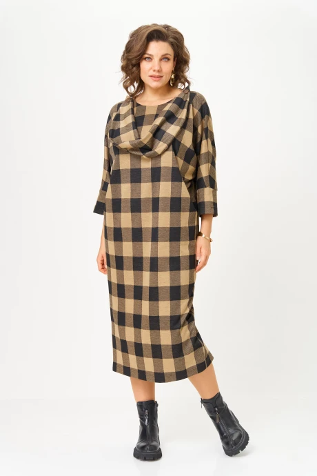 Платье Michel Chic 2196 клетка #1