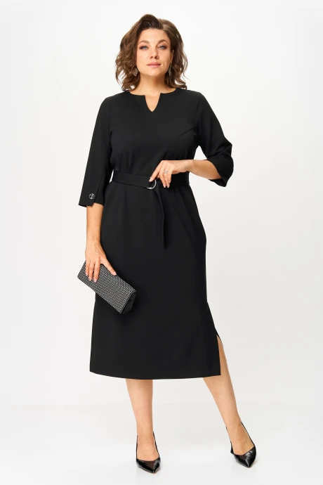 Платье *Распродажа СлавияЭлит 555 чёрный #1
