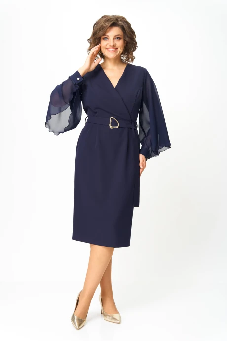 Платье *Распродажа Anastasia Mak 1299 синий #1