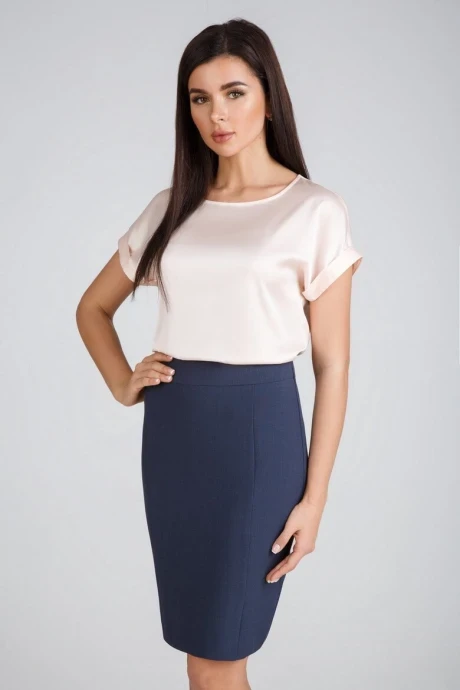 Блузка *Распродажа IVARI 402 пудра #1