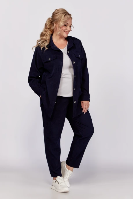 Брюки ALGRANDA (Novella Sharm) 4066-9-с Темно-синий #1