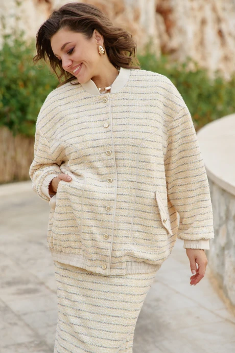 Бомбер Vittoria Queen 27753б желтый #1