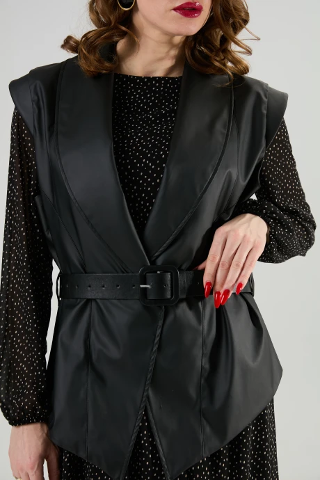 Жилетка NikVa 1027-1 чёрный #1