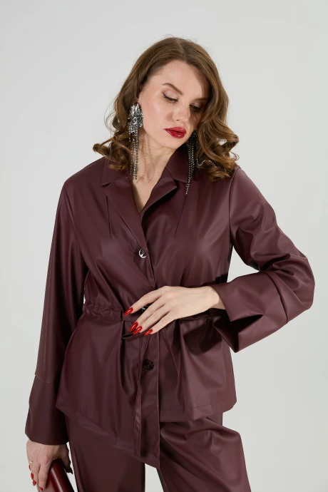 Жакет (пиджак) NikVa 918-10 бордо #1