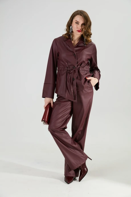 Брюки NikVa 705-20 бордо #1