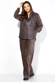 Брючный костюм TAiER 1416 шоколад двойка