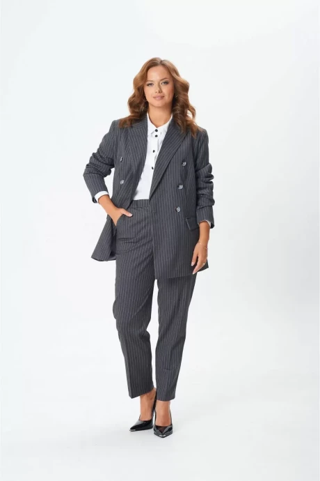 Брючный костюм Verita 2314 темно-серый #1