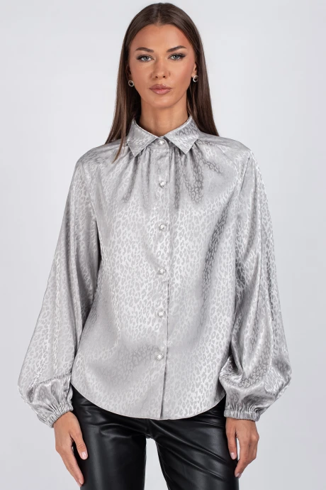 Блузка VIZAVI 742 серый #1