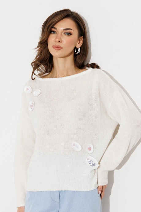 Джемпер (кофта) Buter 3259 молочный #1