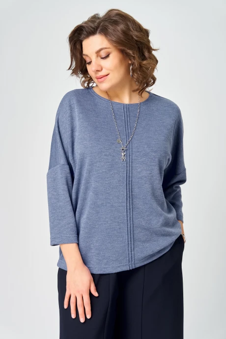 Джемпер (кофта) Bliss 9500 Стальной_синий #1