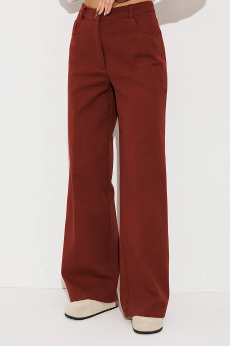 Брюки Buter 3266 терракотовый #1