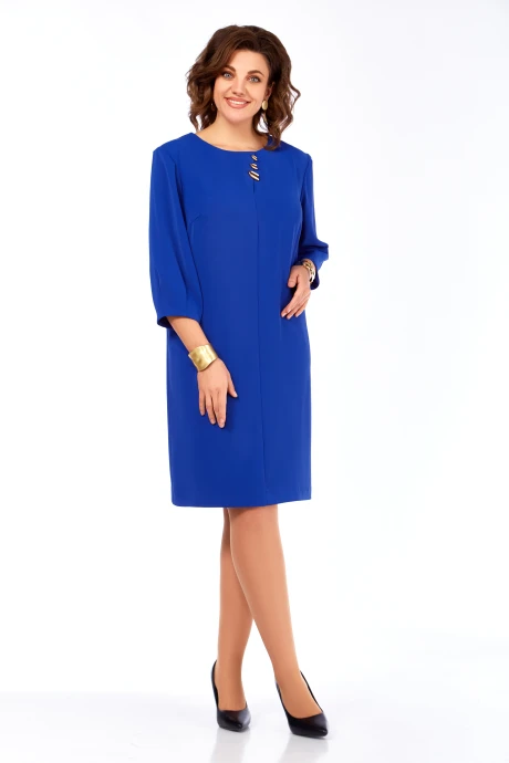 Платье Ольга Стиль 991 васильковый #1