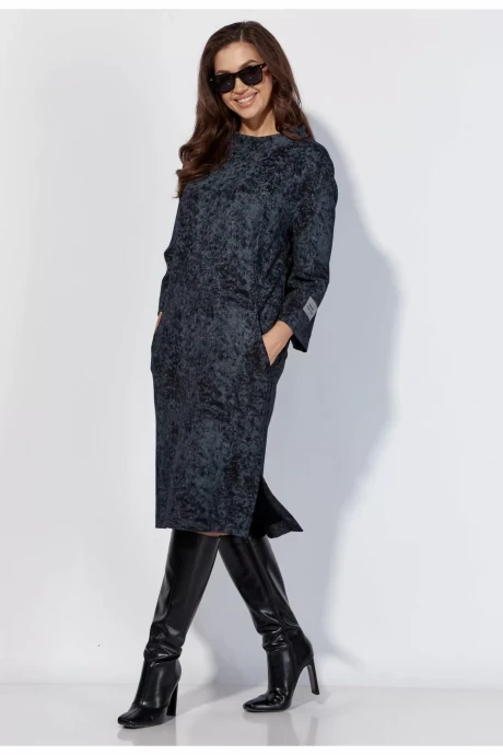 Платье *Распродажа TAiER 1314 темный графит #1