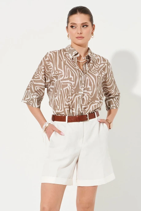 Блузка KETTY 71743 бежевый #1