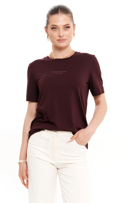 Футболка KETTY 72740 Коричневый #1