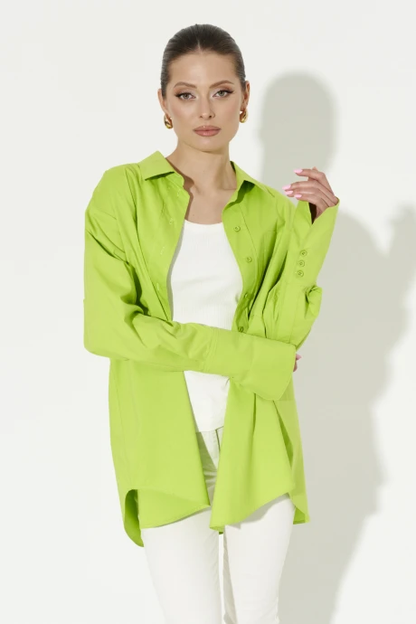 Рубашка KETTY К-03040 Салатовый #1