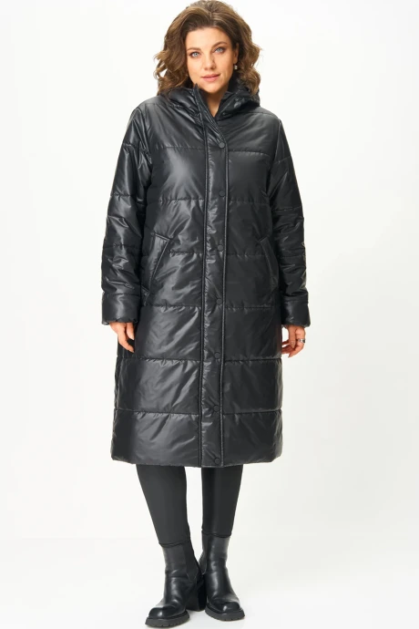 Пальто *Распродажа Anastasia Mak 1026 черный #1
