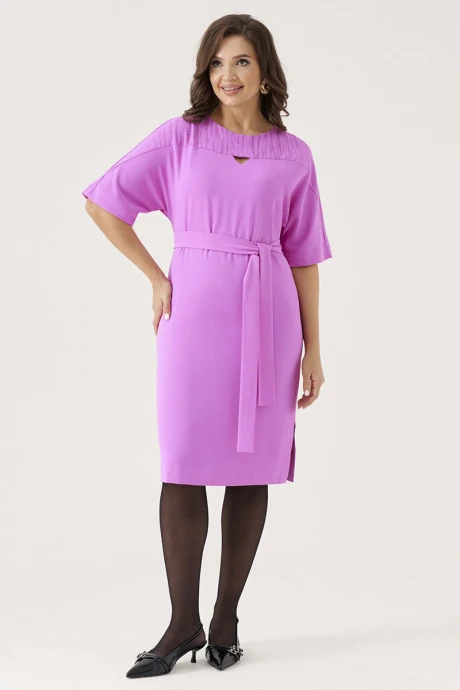 Платье PANDA 201480w Сиренево-розовый #1