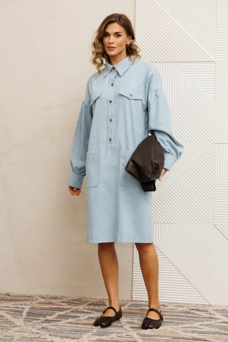 Платье GIZART 5417 голубой #1