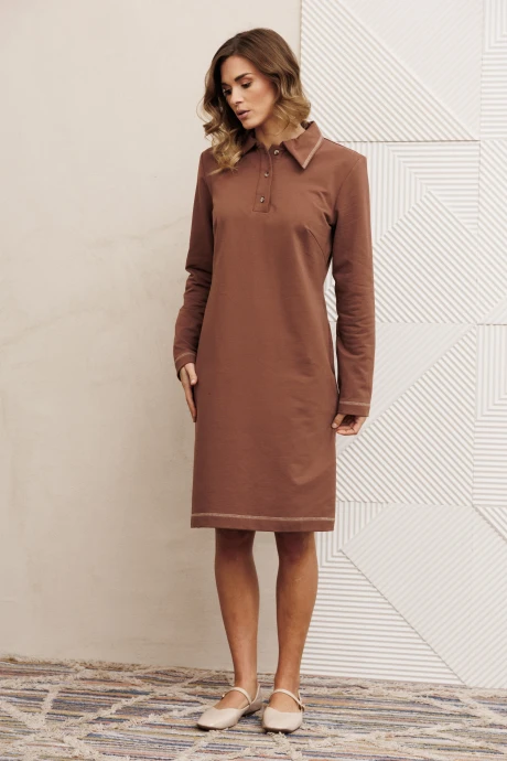 Платье GIZART 15422/1 мокко_мусс #1