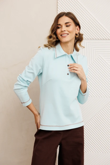 Джемпер (кофта) GIZART 15422 голубой #1